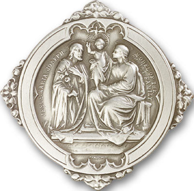 Holy Family Visor Clip