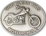 God Bless This Motorcycle Visor Clip