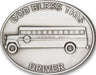 God Bless This Bus Driver Visor Clip