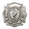 St. Florian Patron Saint of Firefighters Visor Clip