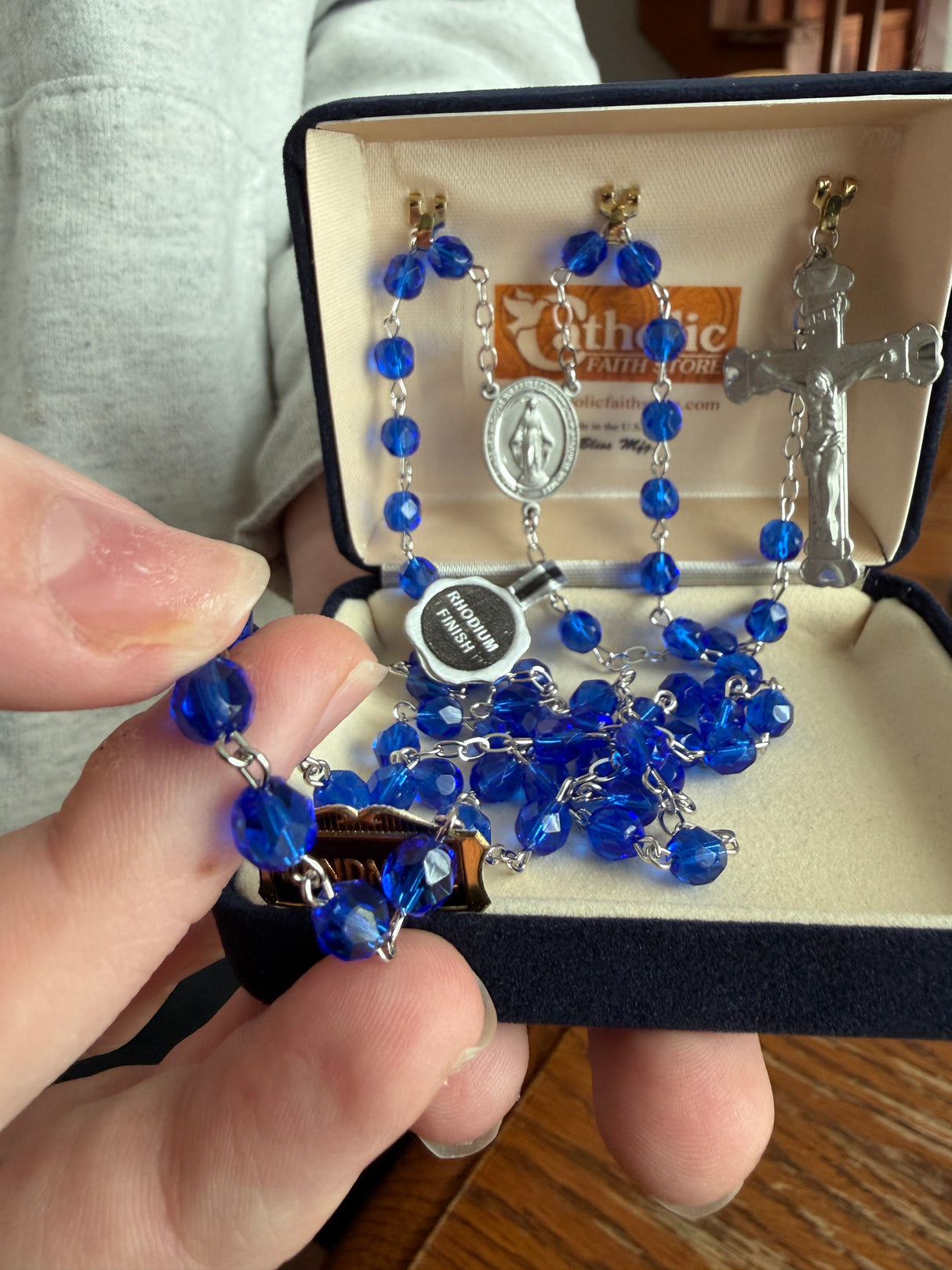 Miraculous Birthstone Rosary for Women