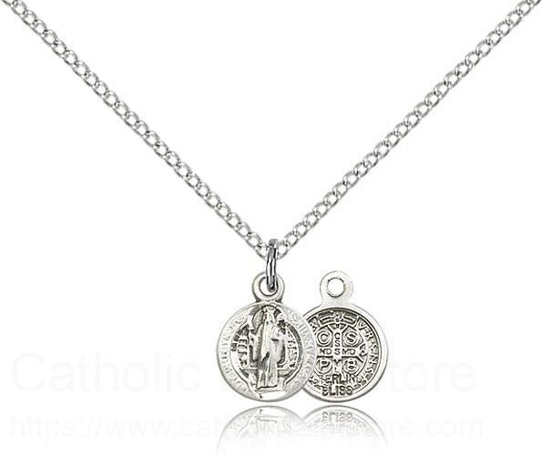 Petite Round St. Benedict Medal