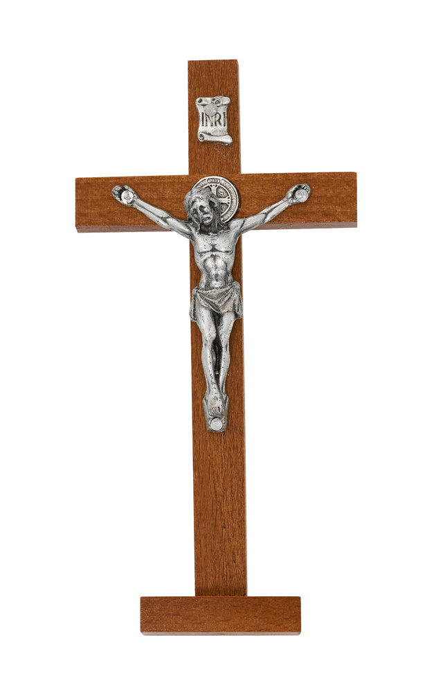 Italian Standing St. Benedict Crucifix