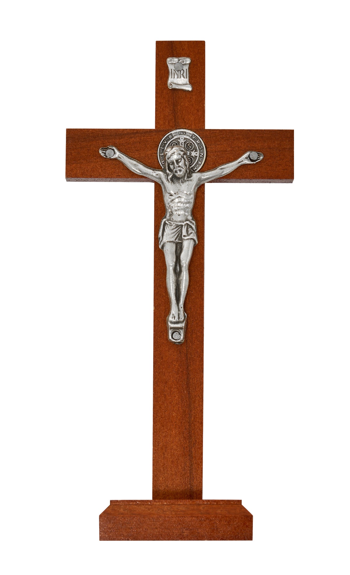 Italian Standing St. Benedict Crucifix