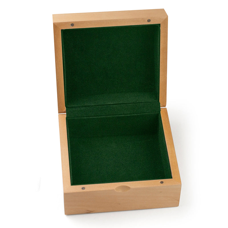 First Communion Boy's Maple Wood Keepsake Box