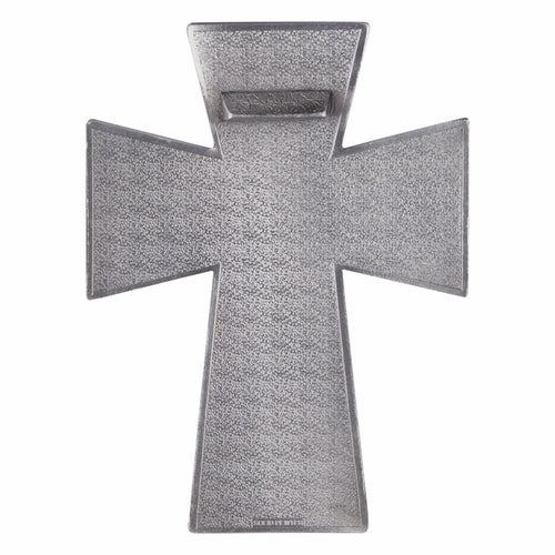 Confirmation Sponsor Wall Cross Pewter 6 x 4 Inch Gift