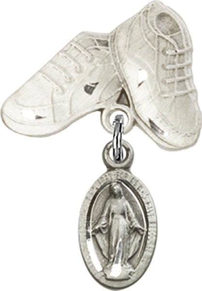 Blue Miraculous Charm and Baby Boots Pin