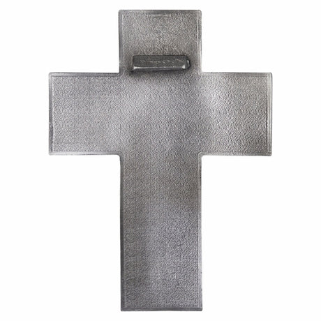 Confirmation Wall Cross Pewter 5 Inch Dove Holy Spirit