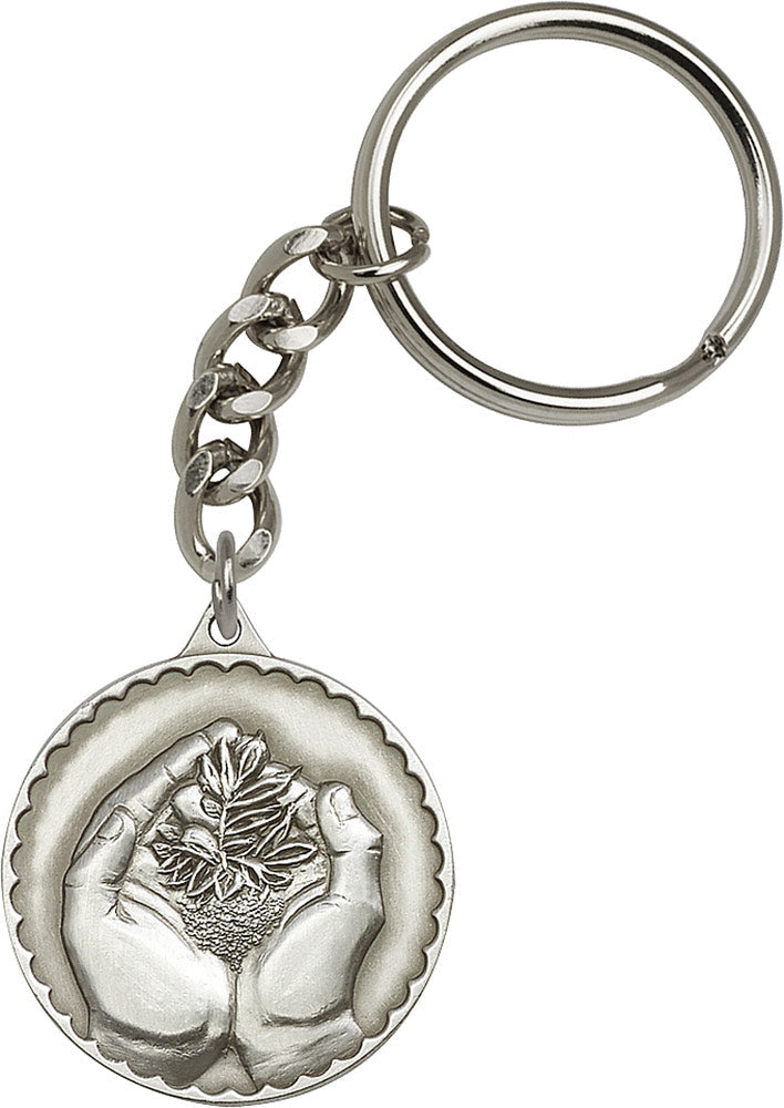 Faith Hand Serenity Keychain