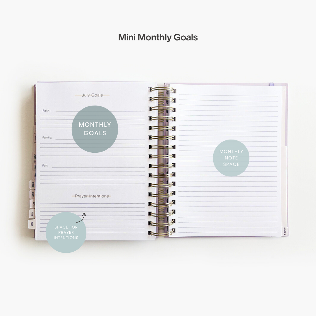 *PRE-ORDER* 2026 Calendar Year Catholic Liturgical Planner // Mini Layout