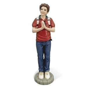 6.25" Carlo Acutis Statue – Youth Saint Figure