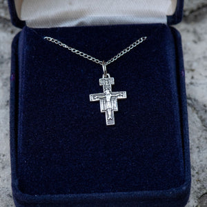 Women's Small San Damiano Crucifix Pendant