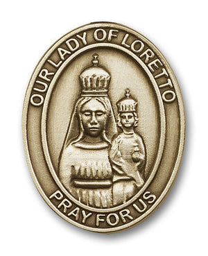 Our Lady of Loretto Visor Clip