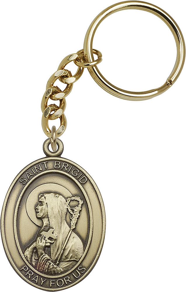 St. Brigid of Ireland Keychain