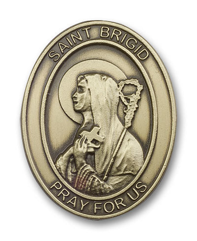 St. Brigid of Ireland Visor Clip