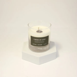 Labor of Love Scented Candle – Alpine Blossom | 5.5 oz Coconut Soy Wax | Made in USA
