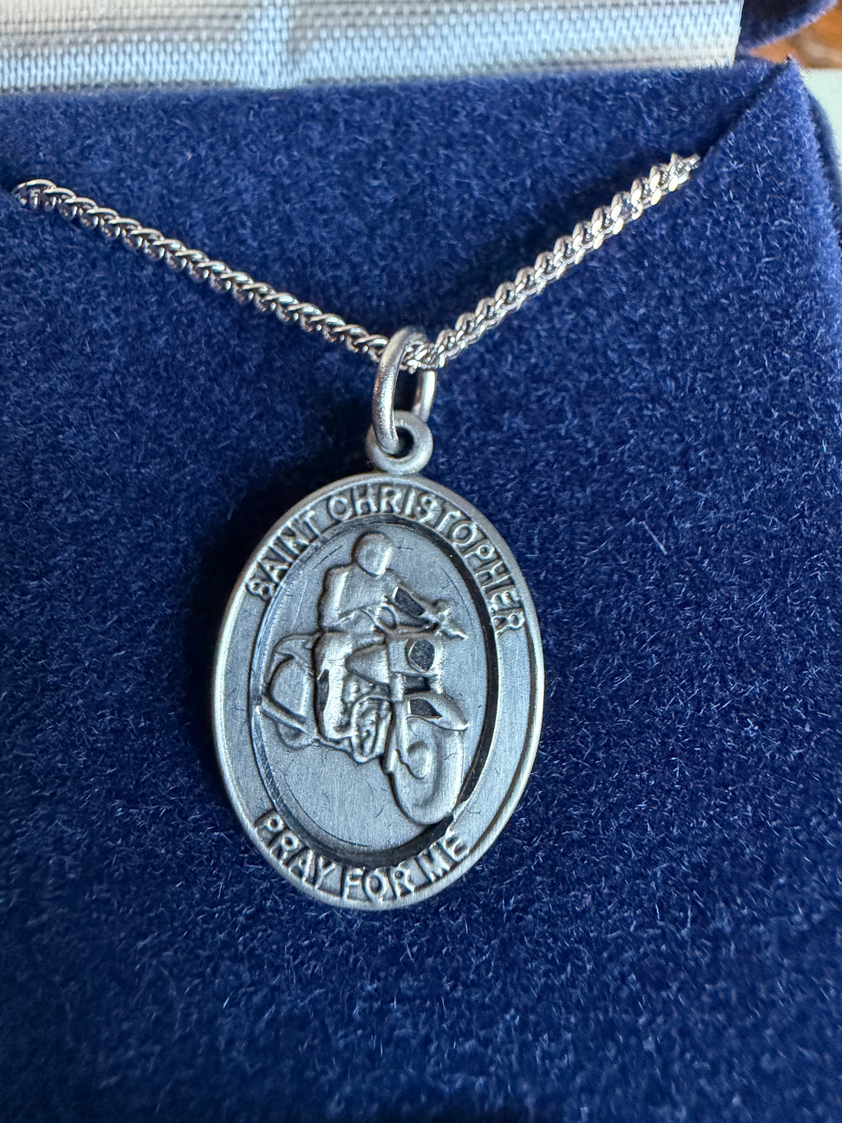 St. Christopher Motorcycle Medal