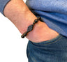 Jujube Wood Rosary Bracelet - 10mm