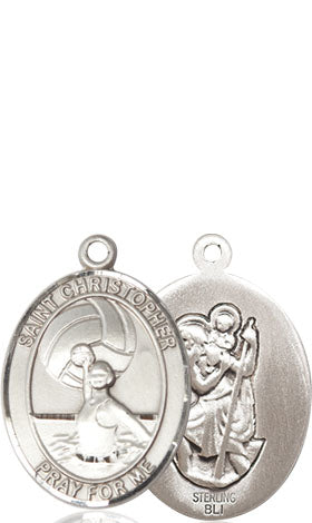 St. Christopher water polo women medal