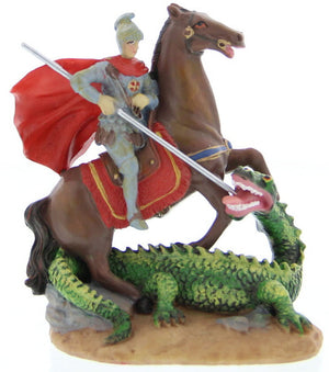 St. George Statue 3.5'