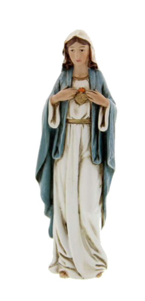 Immaculate Heart of Mary Statue 4'