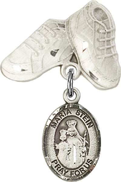 Maria Stein Charm and Baby Boots Pin