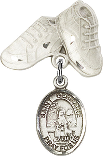 St. Germaine Cousin Charm and Baby Boots Pin