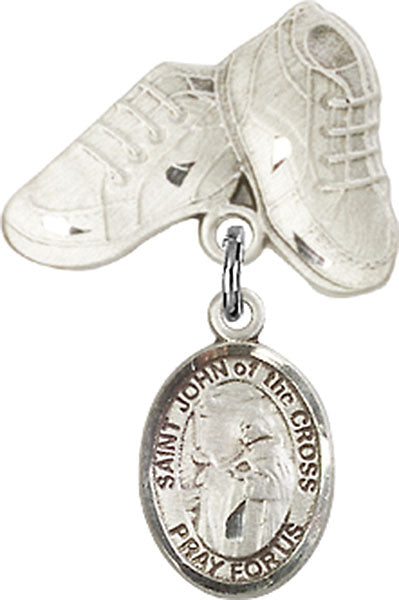 St. John of the Cross Charm and Baby Boots Pin