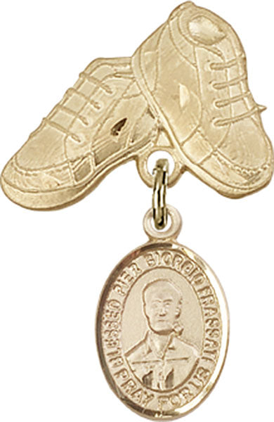 Blessed Pier Giorgio Frassati Charm and Baby Boots Pin