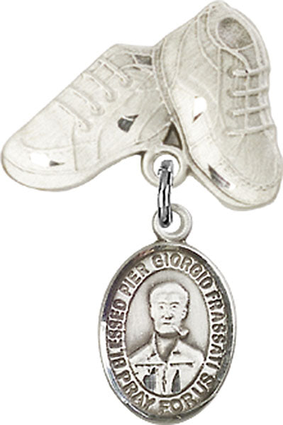 Blessed Pier Giorgio Frassati Charm and Baby Boots Pin