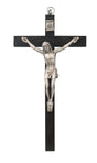 Black Wood Crucifix from Italy