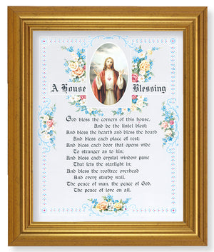 A House Blessing Prayer 8x10 Framed Print Under Glass