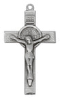Pewter St. Benedict Crucifix Necklace