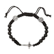 St. Benedict Corded Rosary Bracelet from Italy