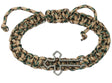 Paracord Bracelet with Cut-Out Cross
