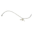First Communion Rosary Bracelet, 4mm White Swarovski Crystal Pearl, Sterling Silver Chalice