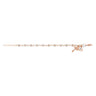 Crystal Rondelle Rosary Bracelet