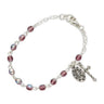 Baby Birthstone Rosary Bracelets