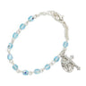 Baby Birthstone Rosary Bracelets