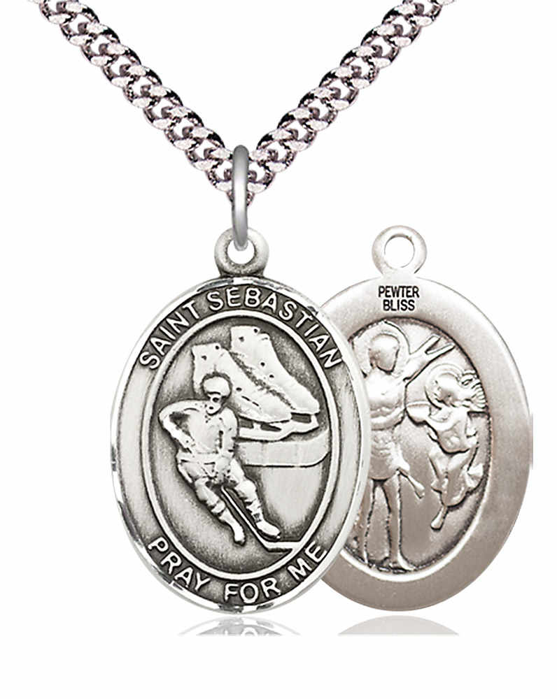 St. Sebastian Ice Hockey Pendant