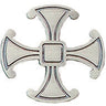 Canterbury Cross Pin
