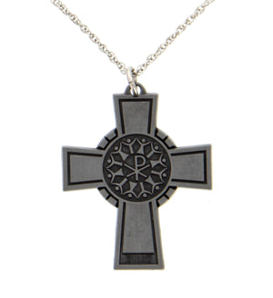 Chi Rho Cross Pendant