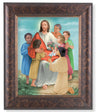 Christ with Children 8x10 Framed Print Under Glass
