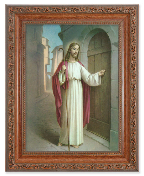 Christ Knocking 6x8 Print Under Glass