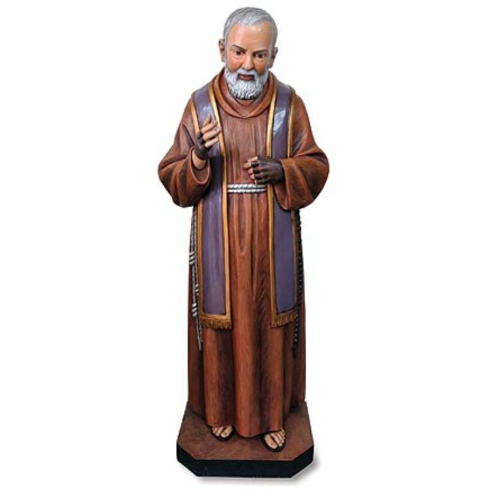 Saint Pio 48 Inch High Church Size Statue