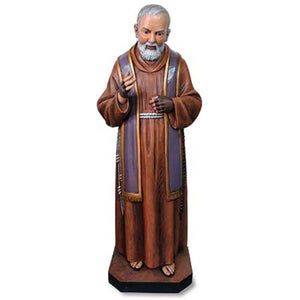 Saint Pio 48 Inch High Church Size Statue
