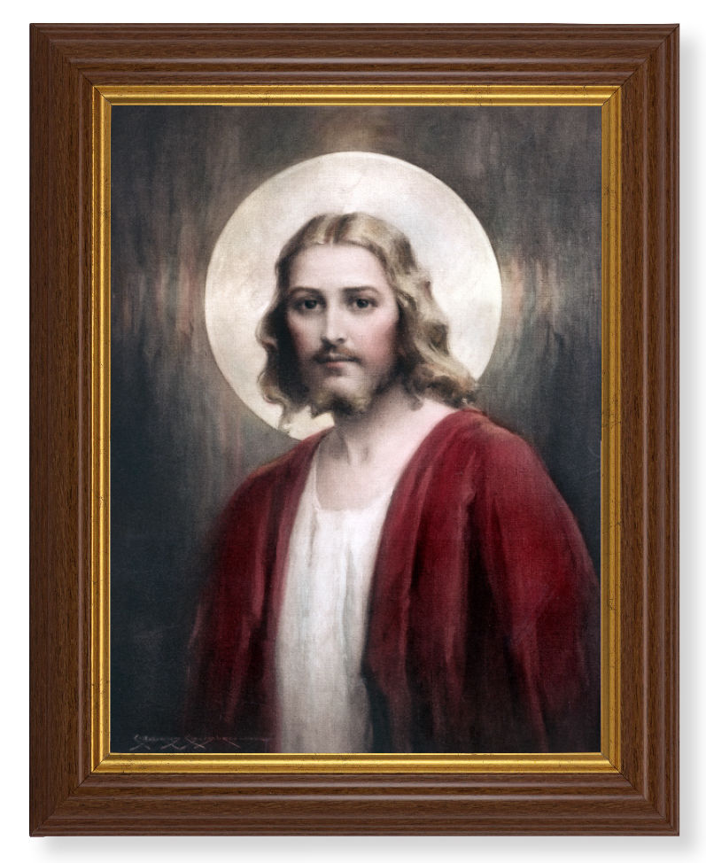 Confide in Me by Chambers 8x10 Textured Artboard Dark Walnut Frame