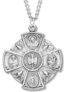 Descending Dove 4-Way Pendant