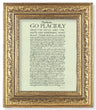 Desiderata Poem 8x10 Framed Print Under Glass
