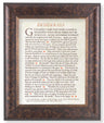 Desiderata Poem 8x10 Framed Print Under Glass